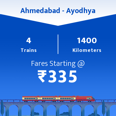 Ahmedabad To Ayodhya Trains